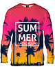 bluza bez kaptura damska Bluza Bez Kaptura Damska DR.CROW Sunset