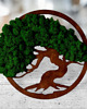 dodatki - różne Drzewko bonsai życia mech chrobotek dekoracja obraz