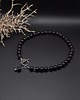 chokery Choker z czarnego turmalinu - Nowoczesny talizman