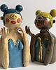 Podstawki pod kadzidełka Figurka ceramiczna, dekoracja do domu, na kadzidełka, na pierścionki