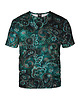 t-shirt damskie Damski T-shirt DR.CROW Green Texture