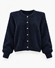 kardigany damskie Kardigan Kid Mohair Navy z odpinanymi poduszkami
