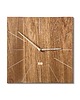 zegary Nowoczesny zegar ścienny dębowy