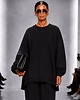 tuniki damskie Bluza czarna YY700401