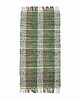 dywany Chodnik dywan 140x70cm bawełniany zielony w pasy