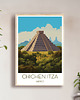 plakaty Meksyk -  Chichen Itza - Plakat, pamiątka dla podróżnika