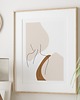 plakaty Plakat Szkic Kobiety Abstrakcja Line art P427
