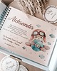 notatniki i albumy KRÓLIK W SAMOLOCIE personalizowany album na chrzest roczek