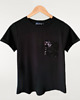 t-shirt damskie Sima Black