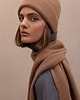 czapki damskie Czapka Merino&cashmere beż camel
