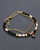bransoletki z kamieni naturalnych Onyx and pearls /27.11.25/ bransoletka  - Szlachetna kolekcja