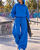 komplety damskie Zestaw - Dres Boxy&Baggy  Niebieski