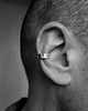 biżuteria męska Nausznica męska  PROGRES WHITE
