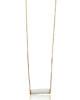 złote naszyjniki Naszyjnik ANNA's NECKLACE white opal