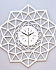 zegary DEKORACYJNY, GEOMETRYCZNY ZEGAR AŻUROWY M ( 50 x 50 cm )