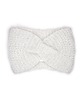 czapki damskie MOHAIR TOUCH White opaska