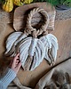 makramy Liście makramowe - zawieszka w stylu rustykalnym