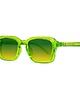 okulary damskie Limonkowe okulary Pucker Up Panoramas