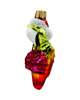 ozdoby choinkowe Bombka choinkowa: Świąteczna Papuga z prezentem