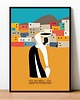 plakaty Plakat Fine Art giclee Meksykanka. Polski New Look