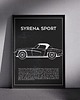 plakaty Plakat Polska Motoryzacja - FSO Syrena Sport
