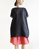 tuniki damskie lniana tunika "MOON", typ oversize