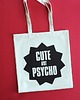 torby na zakupy Cute but psycho, torba zakupowa
