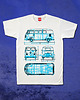 t-shirty męskie Koszulka VOLKSWAGEN Transporter T 1 BLUE tshirt