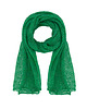 szale damskie Lekki szal MGŁA  zielony