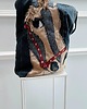 torby na ramię Jeansowa Torba motyw koń  na ramie patchwork  jeansowa torebka jeans