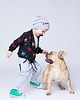 bluzy dla chłopców Bluza dziecięca PSIAKI czarna