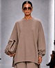 tuniki damskie Bluza cappuccino YY700401
