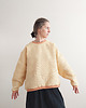 bluza bez kaptura damska Bluza Wafel "W_03" yellow