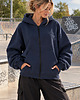 bluza z kapturem damska Bluza Hoodie Zip -Navy Blue