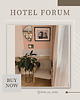 grafiki i ilustracje Hotel Forum w Krakowie czarno- biały