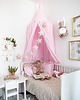 namioty i tipi dla dzieci Baldachim z falbanką nad łóżko dla dziewczynki