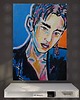 obrazy Portret ręcznie malowany boy grunge  kpop winwin