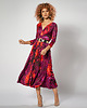 sukienki midi damskie Amelia Hot Tropical