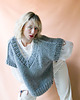 swetry damskie  100% Merino sweter kamizelka na drutach