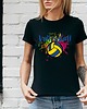 t-shirt damskie Koszulka damska organiczna VOLLEYBALL