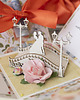 kartki scrapbooking Pamiątka ślubu, exploding box, kartka 3d na wesele