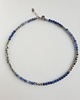 chokery Naszyjnik choker NEO lapis lazuli, jaspis niebieski, dalmatyński, hematyt