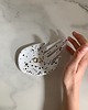 pojemniki na biżuterię Ceramiczna Dłoń Podstawka na Biżuterię w Złote Ciapki