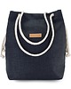 torby na ramię Torebka worek BAGGAGE czarna shopper torba