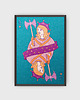 grafiki i ilustracje Plakat Queen of Hearts
