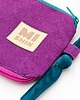 saszetka nerka Fioletowa saszetka na telefon