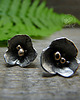 kolczyki wire wrapping Margaretki