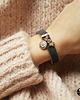 bransoletki skórzane tiny twinkle/antracite barboleta