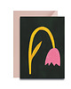 kartki okolicznościowe - wydruki Kartka okolicznościowa różowy tulipan + koprta