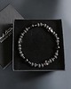 biżuteria męska CZACHY : skulls : turmalin, lawa, hematyt : glam rock : męska bransoletka